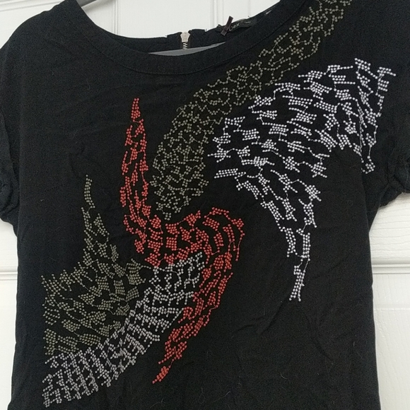 Black mini dress. - Picture 2 of 4